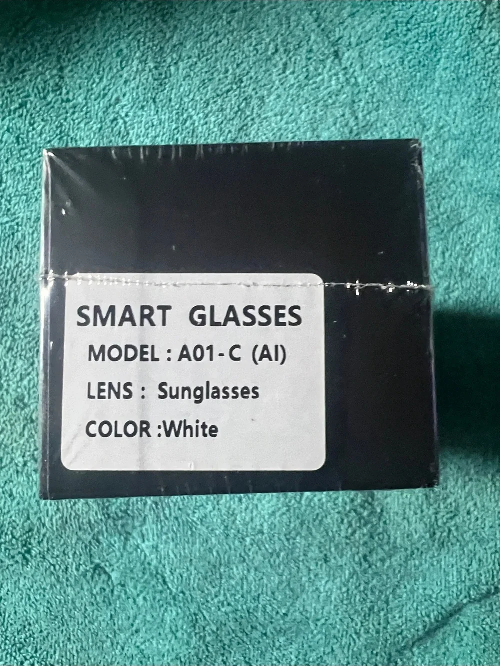 AI Glasses — Black Smart Wearable